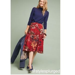 NWT⭐️Top Rated⭐️ANTHRO🍁 Narberth skirt size small